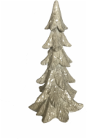 HD Designs® Holiday Resin Christmas Tree With Glitter Décor - White Perspective: Main