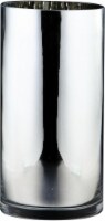 HD Designs Holiday Glass Cylinder Vase - Silver Perspective: Main