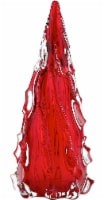 HD Designs Holiday Glass Christmas Tree - Red Perspective: Main