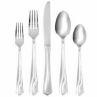 Dash of That Olivia Stainless Steel Flatware Set - Silver