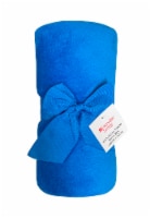 Everyday Living® Microplush Throw - Blue Perspective: Main