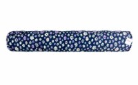 Everyday Living Tiny Flowers Noodle Pillow - Navy Perspective: Main