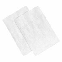 Modavari Home Fashions 180 Thread Count Linen Pillowcases - White Perspective: Main