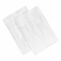 Modavari Home Fashions 180 Thread Count Linen Pillowcases - White Perspective: Main