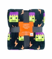 Holiday Home Frankenstein Halloween Throw