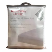 Everyday Living® Microfiber Mattress Pad - White