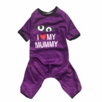 Holiday Home Mummy Small Pet Pajamas Perspective: Main