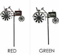 The Joy of Gardening Tractor Solar Wind Spinner Perspective: Main