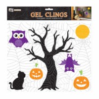 Holiday Home® Halloween Tree Gel Cling Perspective: Main