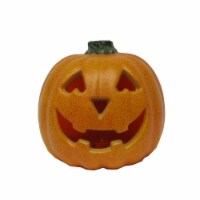 Holiday Home Light Up Speckled Jack-O-Lantern Decoration - Orange Perspective: Main
