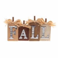 Holiday Home Galvanized & Wood Mini Sign - Assorted Perspective: Main