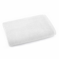 Dip Solid Bath Towel - White