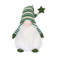 Holiday Home LED Gnome with Feet - Green Perspective: Main