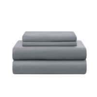 Modavari Home Fashions Queen Sized Sheet Set - Light Grey