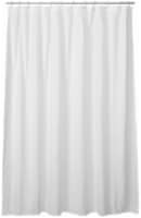 Everyday Living Microfiber Shower Curtain Liner - White Perspective: Main