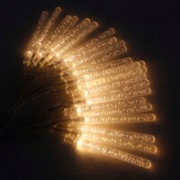 HD Designs Outdoors 24 Bubble Strip String Lights Perspective: Main