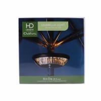 HD Designs Outdoors® LED Umbrella Light - Black Perspective: Main