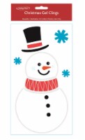 Holiday Home® Snowman Gel Cling Perspective: Main