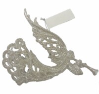 Holiday Home Silver Angel Christmas Ornament Perspective: Main