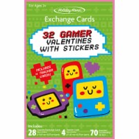 Holiday Home® Gamer Valentine Exchange Cards with Stickers Perspective: Main