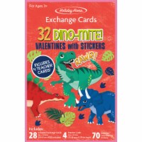 Holiday Home® Dino-Mite! Valentine Exchange Cards with Stickers Perspective: Main