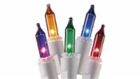 Holiday Home 120 Incandescent Multicolor Mini String Lights Perspective: Main