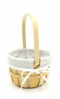 Holiday Home Fabric Lined Basket - Grey Perspective: Main