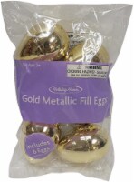 Holiday Home Gold Metallic Fill Easter Eggs Perspective: Main