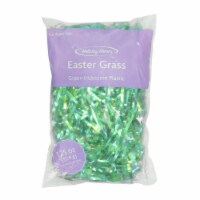Holiday Home Iridescent Green Plastic Easter Grass