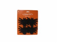 Holiday Home™ Hairy Spiders - 4 Pack - Black Perspective: Main