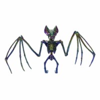 Holiday Home Small Skeleton Bat Decor - Oil Slick Perspective: Main