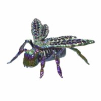 Holiday Home Oil Slick Skeleton Baby Bee Decor Perspective: Main
