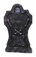Holiday Home Lighted LED Manny Bones Tombstone Perspective: Main