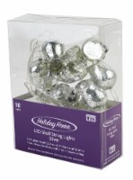 Holiday Home® 10 LED Skull String Lights - Silver Perspective: Main