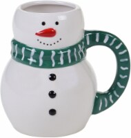 Holiday Home Jack Frosty Figural Mug - White/Green Perspective: Main