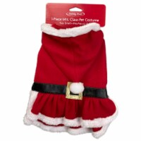 Holiday Home Small Mrs. Claus Pet Costume Perspective: Main