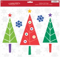 Holiday Home® Christmas Trees Holiday Gel Clings Perspective: Main