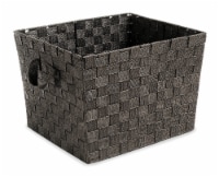 Everyday Living Woven Strap Tote - Gray Perspective: Main
