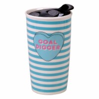 Holiday Home Goal Digger Travel Mug Perspective: Main