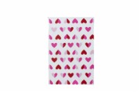 Holiday Home Valentine’s Day Hearts Vinyl Tablecloth Set Perspective: Main
