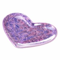Holiday Home Tidbit Plate - Violet Tulle Perspective: Main