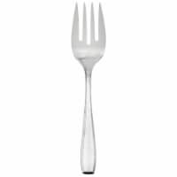 Dash of That Anna Satin Mid Sized Cold Meat Fork - Silver