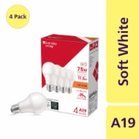Everyday Living® 11.5-Watt (75-Watt) A19 LED Light Bulbs