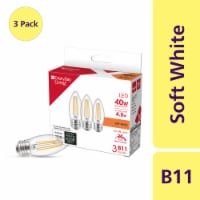 Everyday Living® 4.5-Watt (40-Watt) B11 LED Light Bulbs