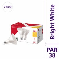 Everyday Living® 10-Watt (90-Watt) PAR38 Reflector LED Light Bulb - Bright White (3000K) Perspective: Main