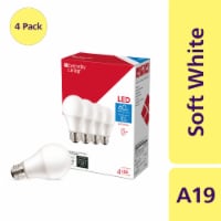 Everyday Living® 10-Watt (60-Watt) A19 LED Dimmable Light Bulb - Soft White (2700K) Perspective: Main