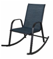 HD Designs Outdoors Orchards Rocking Chair - Blue Perspective: Main
