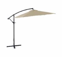 HD Designs Outdoors Offset Umbrella - Taupe Perspective: Main