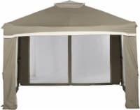 HD Designs Outdoors Pop Up Gazebo - Taupe Perspective: Main
