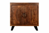 HD Designs 2 Door Rings Cabinet - Brown Perspective: Main